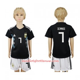Maillot/Tenue Argentine Icardi 7 Enfant Exterieur Coupe du monde 2018